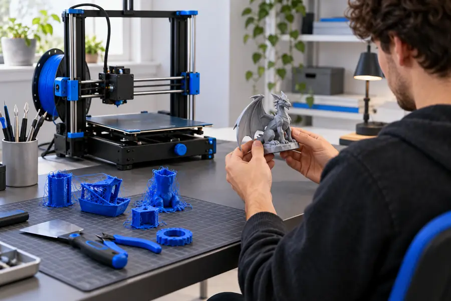 STL mesh with visible repair problems